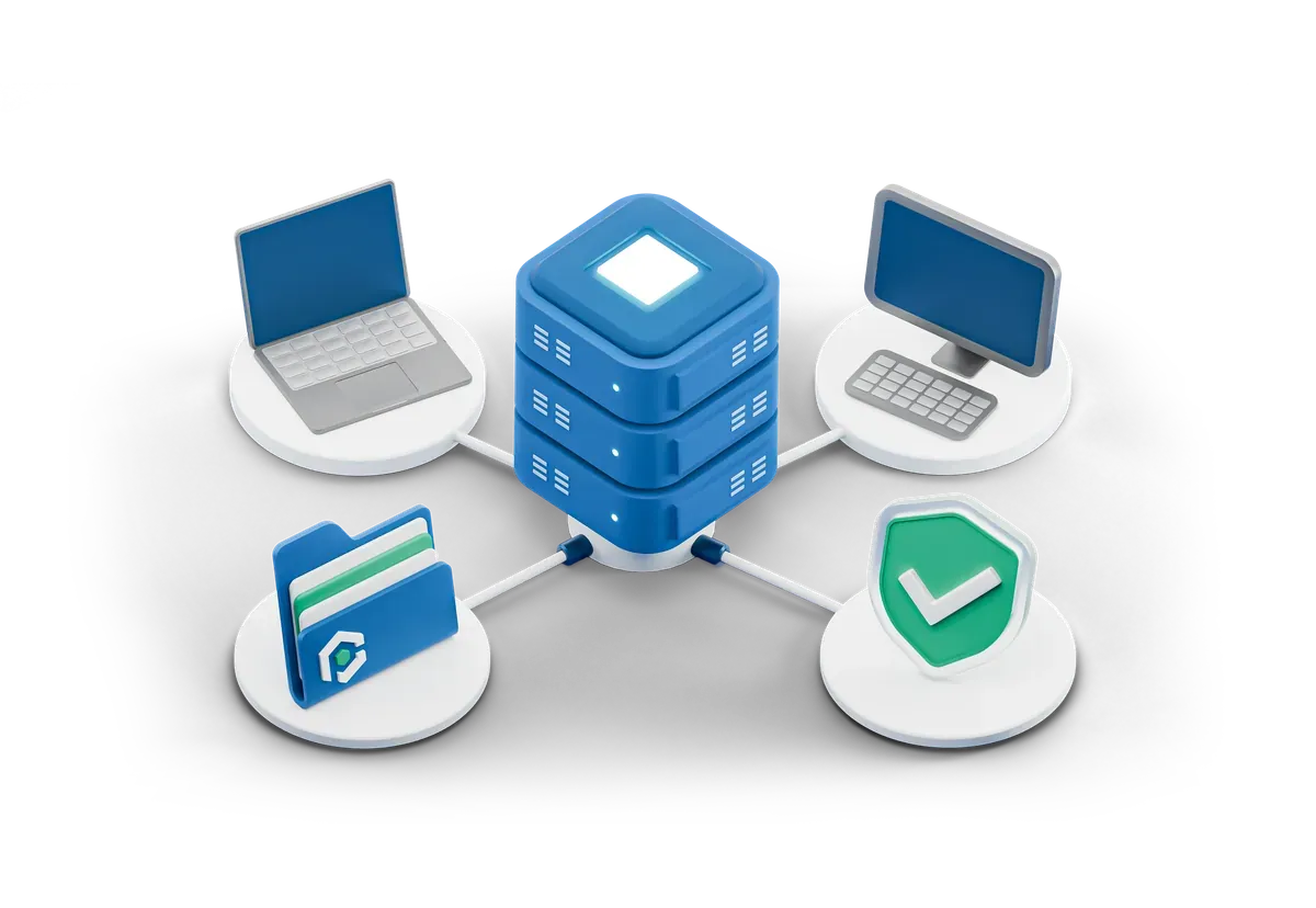3D network of connected machines, for updating PHP on Linux