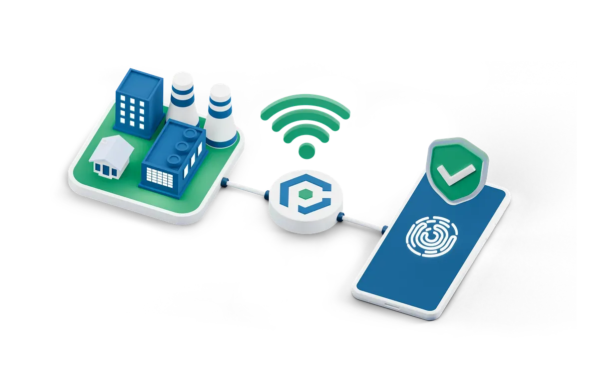 3D connected building and device, for Windows and IIS